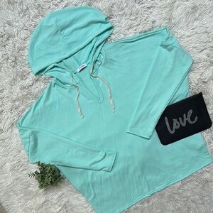 Jenny Boston Hoodie Top 💗 Mint